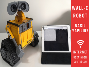 wall-e-Roboter arduino pixar Himbeere Roboter wall-e 3d print model - Mito3D