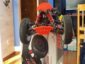arrma typhon v4 - front shock tower cover 3d print model - Mito3D