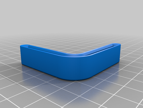 metal shelving corner cap fusion360 3d print model - Mito3D