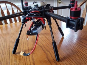 snap-on carrello di atterraggio s500 quadcopter drone hovergames nxphovergames 3d print model - Mito3D