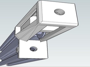2040 vertikal-Spanner Spanner 3d print model - Mito3D