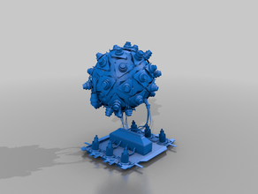 powercore - necromunda objective feature inquisimunda terrain tnt 3d print model - Mito3D