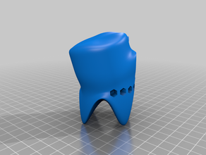 diente de araña halloween la dientes 3d print model - Mito3D