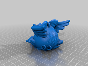 mouse moto del 3d print model - Mito3D