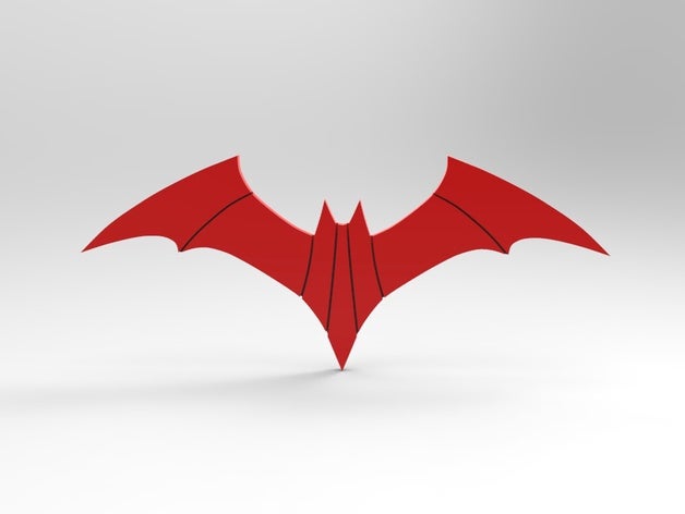 batwoman symbole logo 3D print model - Mito3D