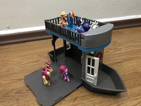 bebek tekne ev benchy dollhouse evi 3d print model - Mito3D