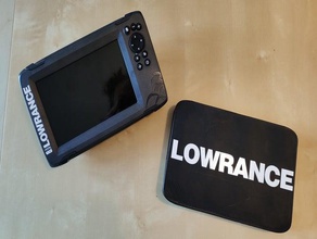 lowrance hook2 7 - cover 3d print model - Mito3D
