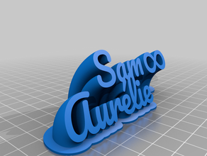 sam&aur lie customized 3d print model - Mito3D