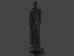 felix dzerzhinsky busto sovietica nkvd leader di ferro felex 3dprintable La stampa 3d tedesco militare stampabile urss wargames-giochi guerra wargame 3d print model - Mito3D