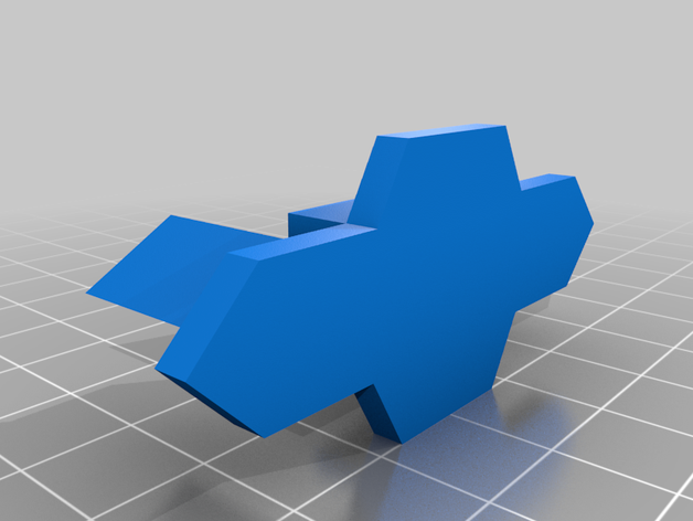 audi rs honeycomb grille badge clip - s5 s4 s3 3D print model - Mito3D