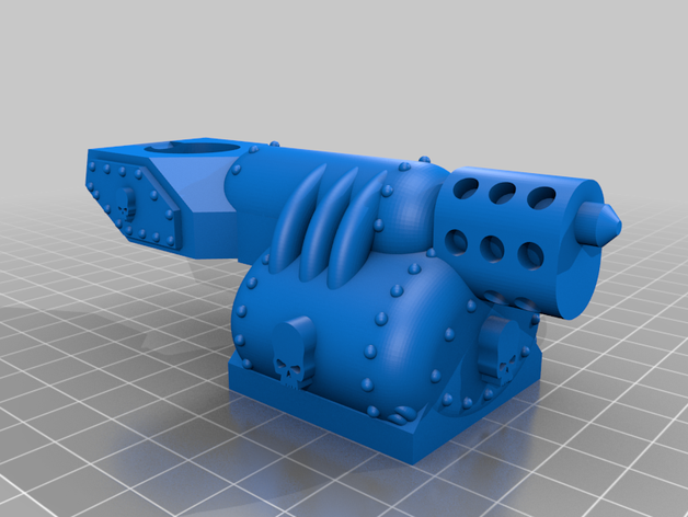 imperial char lourd mkii 40k dessus de table le réservoir warhammer 3D print model - Mito3D