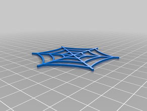 cobweb-spider's web cobwebs spider 3d print model - Mito3D