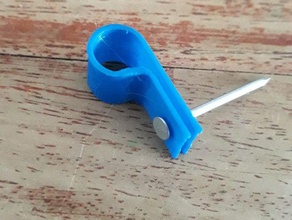 kablo kelepçe klipsi tutucu kabelhalter kabelschelle 3d print model - Mito3D