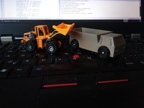 simple truck n kla k nklak toy 3d print model - Mito3D