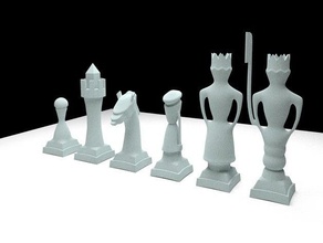 el ajedrez 3d print model - Mito3D