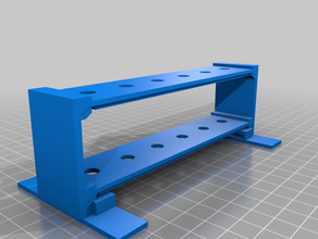 my customized parametric test tube centrifuge rack 3d print model - Mito3D
