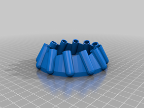 my customized hyperboloid pencil holder 3d print model - Mito3D