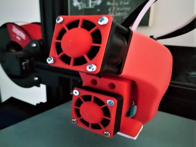 ventilateur 40x40 couvre le couvercle fan de 40 capot du 3D print model - Mito3D