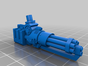 guardian armour assault cannon 3d print model - Mito3D