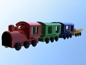 ma inka pro nejmen d ti ferroviaria più piccoli aggeggio modellini di treni i giocattoli con il treno veicolo carro la ruota ruote 3d print model - Mito3D