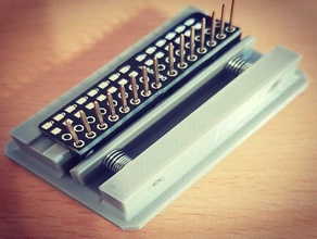 pin header soldering tool stand tools 3d print model - Mito3D