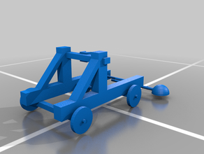 roman catapult 3d print model - Mito3D