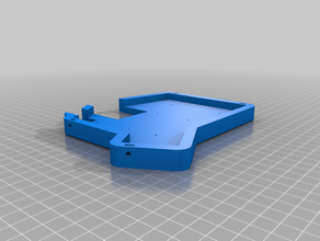 ergodash-case çift başparmak 3d print model - Mito3D