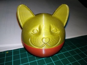 frog cat toy casket cassette 3d print model - Mito3D