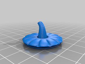 snap lid octopumkin bigger pumpkin head 3d print model - Mito3D