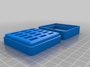 usb-memory-stick-box - openscad 3d print model - Mito3D