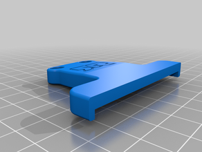 arrma 3s tbone bumper hinge pin plate fix typhon 3d print model - Mito3D