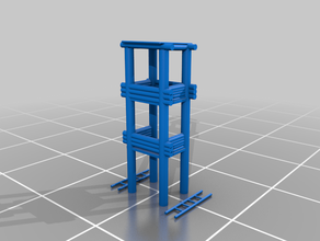 roman camp tower lookout 3d print model - Mito3D