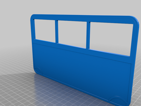 peppa pig bus repaired right side panel 3d print model - Mito3D