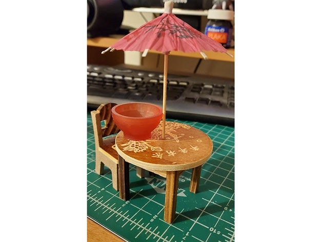 longevity bowl asian decoration display dollhouse furniture miniature tiny 3D print model - Mito3D