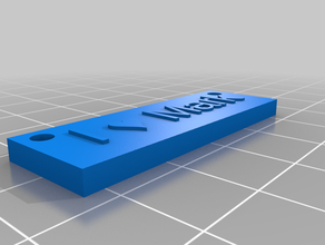 mark seviyorum özelleştirilmiş 3d print model - Mito3D