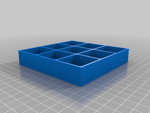 screw organizer bolt case nut 3d print model - Mito3D