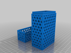 meine benutzerdefinierte playing card box kundengebundene 3d print model - Mito3D