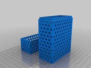 my customized playing card box2 3d print model - Mito3D