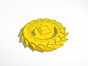diamante electrus beyblade de ruptura explosão cho-z da camada steven universo 3d print model - Mito3D