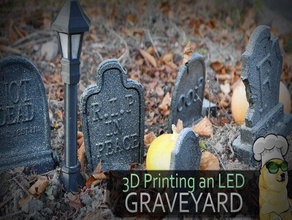 Friedhof lights, automatische led-Leuchten - Schaltung halloween halloween-Dekoration Lampe Licht 3d print model - Mito3D