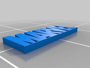 marvel logo 3d printer desk fusion 360 3d print model - Mito3D