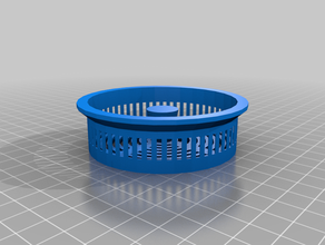 my customized disposable kitchen sink strainer 22 3d print model - Mito3D