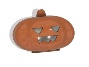 halloween pumpkin lantern 3d print model - Mito3D