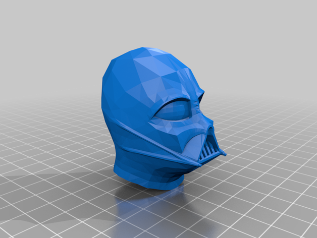vader face mask 3D print model - Mito3D