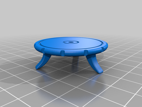 miniature presentation display stand table dnd 3d print model - Mito3D