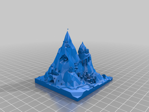 celeste mountain juego de video 3d print model - Mito3D