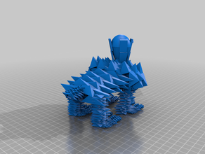 gorilla animal mythical beasts 3d print model - Mito3D