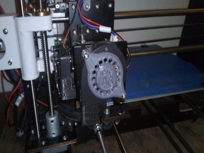 coperchio ventola ctc a8 ventilatore modello 2 3d print model - Mito3D