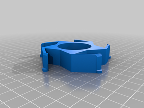 il mio personalizzato spool hub adattatore su misura 3d print model - Mito3D