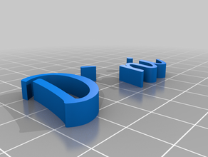 satisfy font customized 3d print model - Mito3D